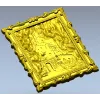 Декоративное панно "Крепостная башня" - 3D модель STL для ЧПУ