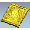 Декоративное панно "Крепостная башня" - 3D модель STL для ЧПУ