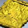 Декоративное панно "Крепостная башня" - 3D модель STL для ЧПУ