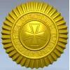Орденальная медаль "Польза, Честь и Слава" - 3D модель STL для ЧПУ