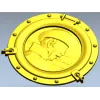 Иллюминатор с рельефом матроса - STL для ЧПУ