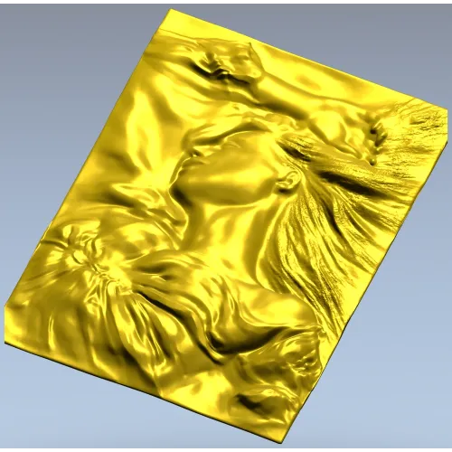 Пробуждение - 3D модель STL для ЧПУ, рельефное панно