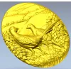 Фазаны в овальном медальоне - 3D модель STL для ЧПУ