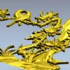 3D модель STL "Птички у старого ствола" - панно для ЧПУ