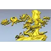 3D модель STL "Птички у старого ствола" - панно для ЧПУ