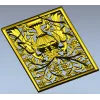 Панель "Птичья ваза" - 3D модель STL для ЧПУ