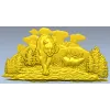 Пума в лесу - рельефная 3D модель STL для ЧПУ