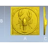 Панно "Рак в рамке" - 3D модель STL для ЧПУ