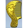 Ornate Phoenix Comb 3D STL for CNC carving