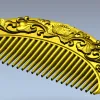 Lotus Crest Comb - STL 3D model for CNC milling