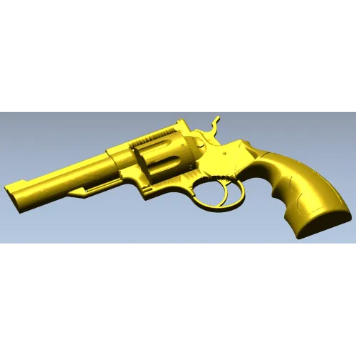 STL модель револьвера для ЧПУ - 3D модель в формате STL