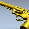 STL модель револьвера для ЧПУ - 3D модель в формате STL