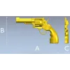 STL модель револьвера для ЧПУ - 3D модель в формате STL