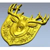 Stag Head Shield STL - High Relief CNC Model