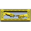 3D панно "Прикосновение" - STL для ЧПУ