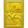 Mermaid high-relief panel STL for CNC