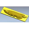 Рельеф арованы - STL 3D модель для ЧПУ