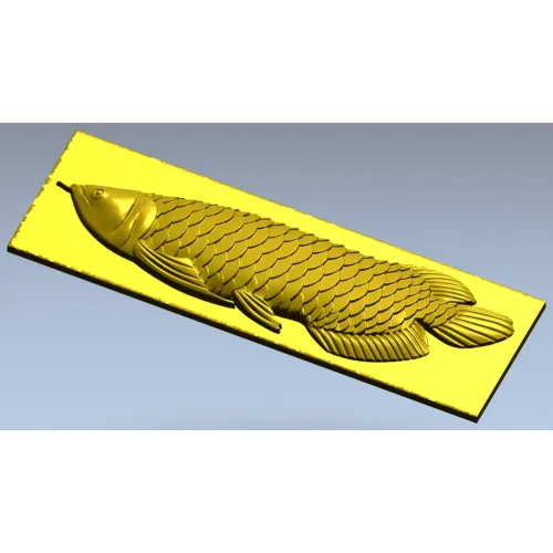Рельеф арованы - STL 3D модель для ЧПУ