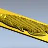 Рельеф арованы - STL 3D модель для ЧПУ