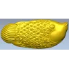 3D модель карпа в рельефе (STL) для ЧПУ
