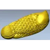 3D модель карпа в рельефе (STL) для ЧПУ