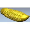 3D модель карпа в рельефе (STL) для ЧПУ