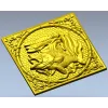 3D модель "Окунь в рамке" - stl панно для ЧПУ
