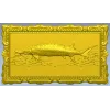 Baroque Sturgeon Relief - STL 3D model for CNC carving