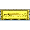 Baroque Sturgeon Relief - STL 3D model for CNC carving