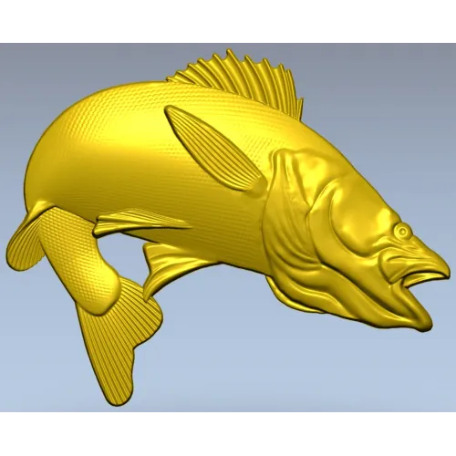 Судак-вихрь - 3D модель STL для ЧПУ