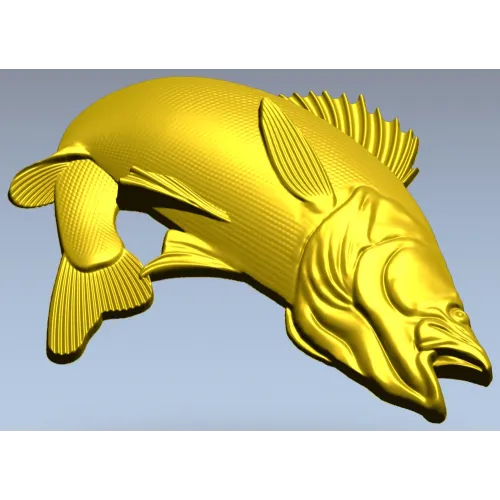 Судак-вихрь - 3D модель STL для ЧПУ