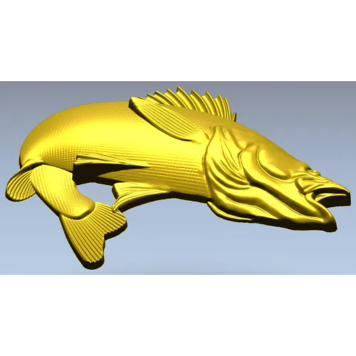 Судак-вихрь - 3D модель STL для ЧПУ