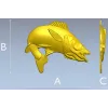 Судак-вихрь - 3D модель STL для ЧПУ