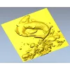 Танец карпов - 3D панно в формате STL для ЧПУ