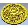 Koi & Lotus Round Relief - STL 3D Model for CNC