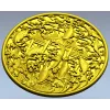 Koi Gate Medallion - detailed 3D STL for CNC milling