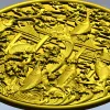 Koi Gate Medallion - detailed 3D STL for CNC milling