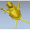 STL модель "Паноплия рыцаря" - 3D модель для ЧПУ
