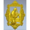 Рельеф "Рыцарь у ворот" - 3D модель STL для ЧПУ