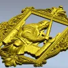Рельеф "Рыцарь у ворот" - 3D модель STL для ЧПУ