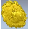 Колизейский Страж - рельефная 3D модель STL для ЧПУ