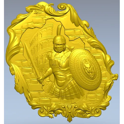 Колизейский Страж - рельефная 3D модель STL для ЧПУ