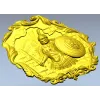 Колизейский Страж - рельефная 3D модель STL для ЧПУ