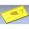 Sauna plaque 3D model STL - "Light steam" bas-relief for CNC