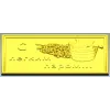 Sauna plaque 3D model STL - "Light steam" bas-relief for CNC