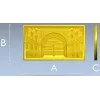 Palace Square arch relief - 3D STL model for CNC