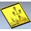 Saint Petersburg panorama relief STL for CNC milling