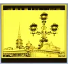 Saint Petersburg panorama relief STL for CNC milling