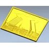 Петербургские разводные мосты - 3D панно в формате STL