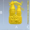 3D модель STL - Санчо у мельниц для ЧПУ